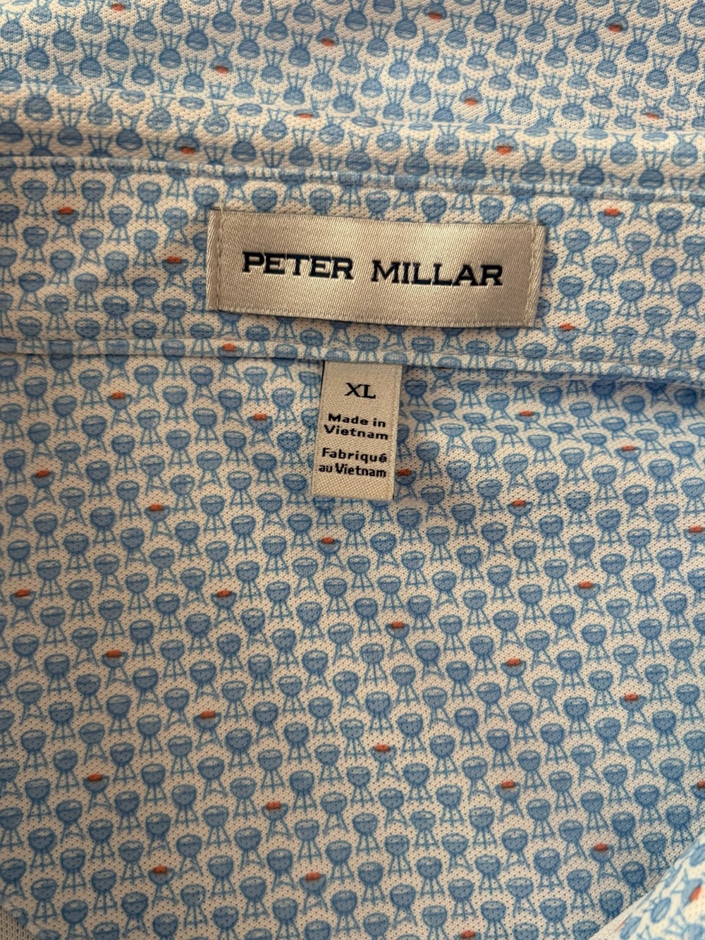 Peter Millar President’s Cup Trophy Logo Performance Polo, Size: XL - Picture 3 of 5